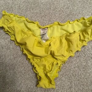 💛yellow Hollister bikini bottoms